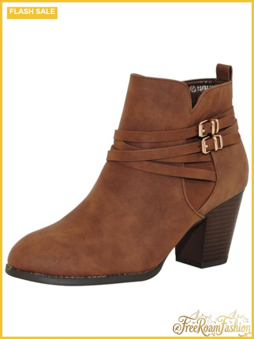 Pointed Toe Ankle Booties 3-Inch Block Heel Zipper Closure Women's